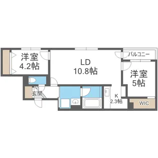 グランドサクセスピスタ【3階】の間取り