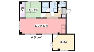 セントグローリー【3階】の間取り