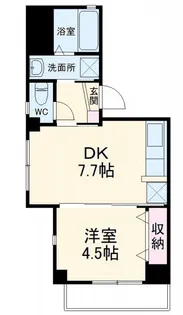 メロ【2階】の間取り