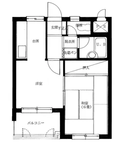40PAL【1階】の間取り