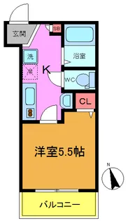 トップアイランドI【3階】の間取り