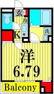 アンジュール綾瀬【3階】の間取り