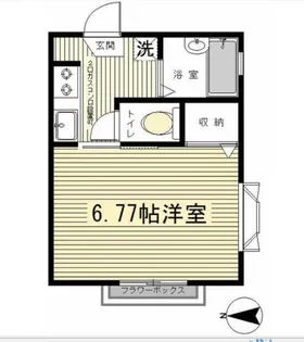 アビタツィオーネ柿の木坂【1階】の間取り