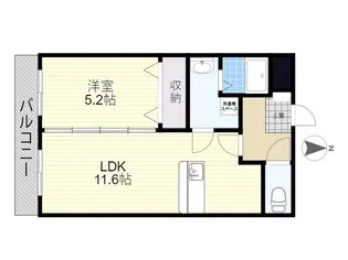 WINDOM粋【2階】の間取り