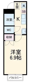 第3ホーメスト桜木【2階】の間取り