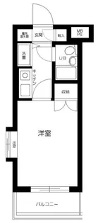 ロアール洗足池【3階】の間取り