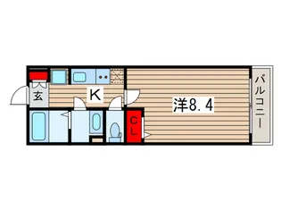 リブリ・美浜稲毛海岸【1階】の間取り
