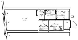ジェノヴィア根津【2階】の間取り