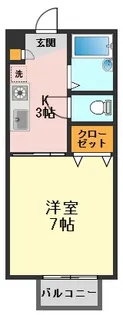 東京都葛飾区細田4【アパート】の間取り