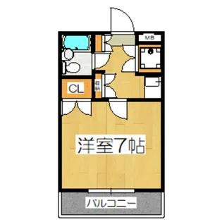 東京都世田谷区赤堤5【マンション】の間取り