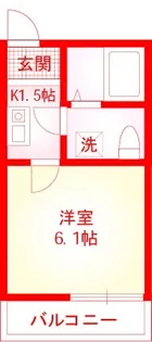 Stazione Minami Rinkan【3階】の間取り