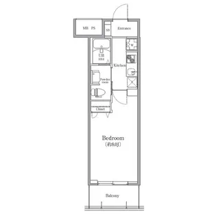 エルプレイス京橋【6階】の間取り