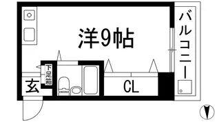 サニーコート石橋【2階】の間取り