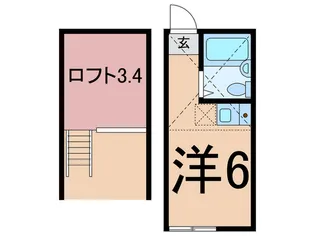 ユナイト上末吉リンゼイワグナー【2階】の間取り