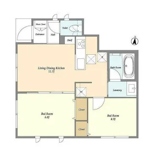 la maison SORA【1階】の間取り