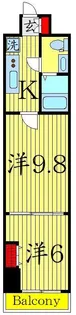 エスティメゾン押上【4階】の間取り