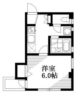 ヴィラセントポーリア【1階】の間取り