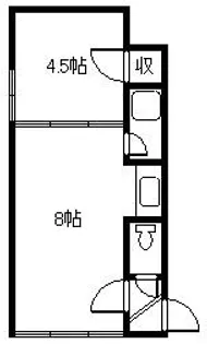 神旭コーポ【2階】の間取り