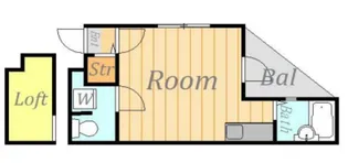 ロッシェル南台第4【3階】の間取り