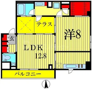 コンフォリア本所吾妻橋【9階】の間取り