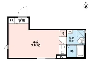 CICADA RESIDENCE OGIKUBO【2階】の間取り