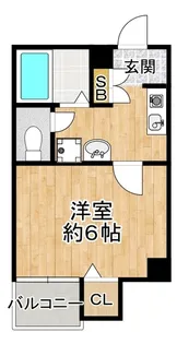 グランパシフィック十三【3階】の間取り