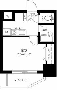 クレアシオン早稲田【2階】の間取り
