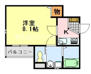 ブライトヒルズ新宿【3階】の間取り