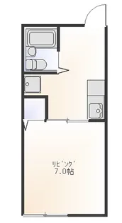 小金井ハイム【1階】の間取り