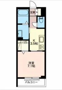 ドルチェ磐田二之宮【1階】の間取り