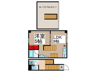 レジデンス勝どきの間取り