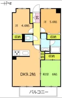 Great Heim【5階】の間取り