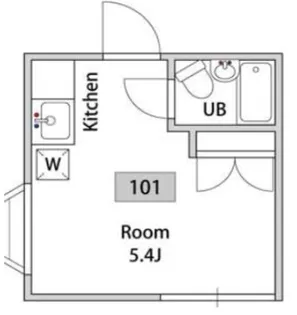 スクエア南長崎【1階】の間取り