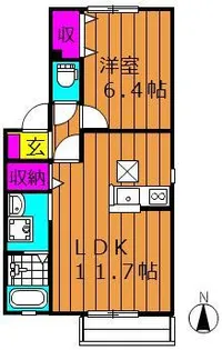 モデラートNEO【1階】の間取り