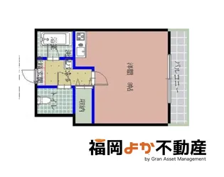 フローレン津上【4階】の間取り