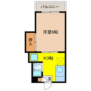 ラヴィアンローズ【2階】の間取り