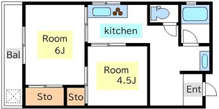 ハイツ協和【7階】の間取り