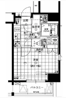 ラグジュアリーアパートメント恵比寿【6階】の間取り