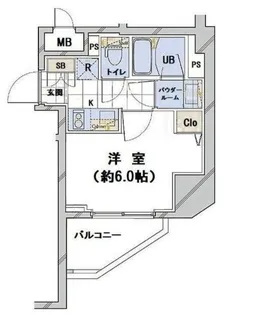 コンシェリア白金台【12階】の間取り