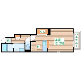 メゾン・ド・リアン【1階】の間取り
