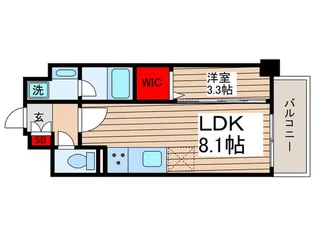 LUXENE+PAWS南行徳【4階】の間取り