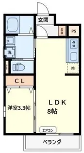 アバンテ向島【4階】の間取り