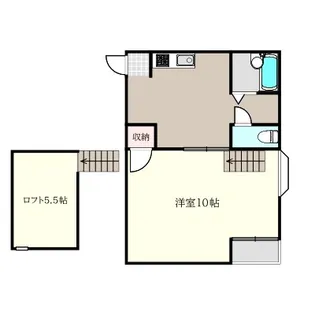 セイラBOX中豊岡II【2階】の間取り