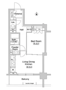 コンフォリア両国サウス【6階】の間取り