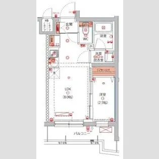 (仮称)東京八広THE SKYレジデンス【1階】の間取り