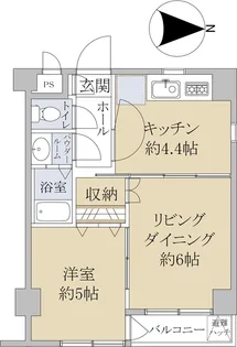 エクセル5【4階】の間取り