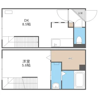 Partire N21(パルティーレN21)【5階】の間取り