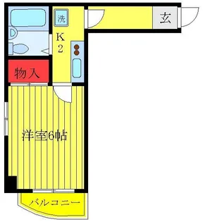 シューファイテラス【3階】の間取り