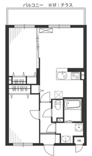 エルム横濱エクセレンス【1階】の間取り