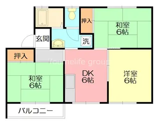 コーポエイトA【2階】の間取り